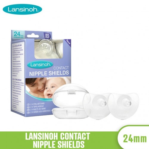 Lansinoh Contact Nipple Shields - 24mm